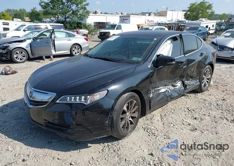2015 Acura Tlx из США, поврежденный, VIN 19UUB1F36FA019630